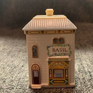 1989 Lenox Spice Village Basil House Fine Porcelain